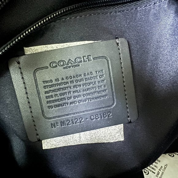 Coach Hudson Double Handle Tote In Signature Chambray c8182 - Picture 7 of 7